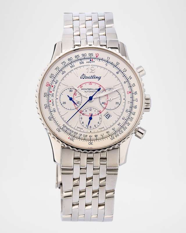Breitling Stainless Steel Montbrilliant 38mm Vintage 2007-2018 Watch